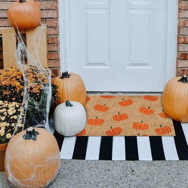 Happy Fall Door Mat Tervetuloa kynnysmatto DESIGN 7 DESIGN 7 Design 7