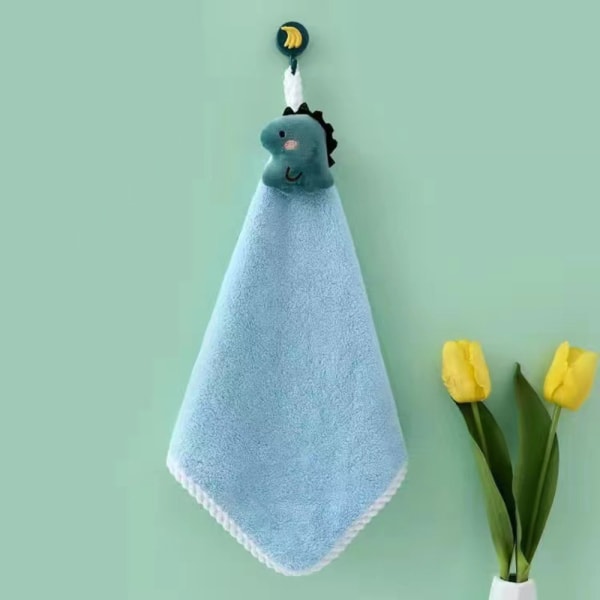 Hängande handduk Barnhandduk BLÅ blue