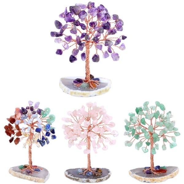 Crystal Tree Money Tree SEVEN VÄRIÄ SEITSEMÄN VÄRIÄ Seven Colors