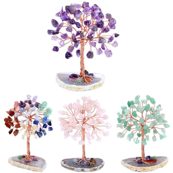 Crystal Tree Money Tree SYV FARVER SYV FARVER Seven Colors