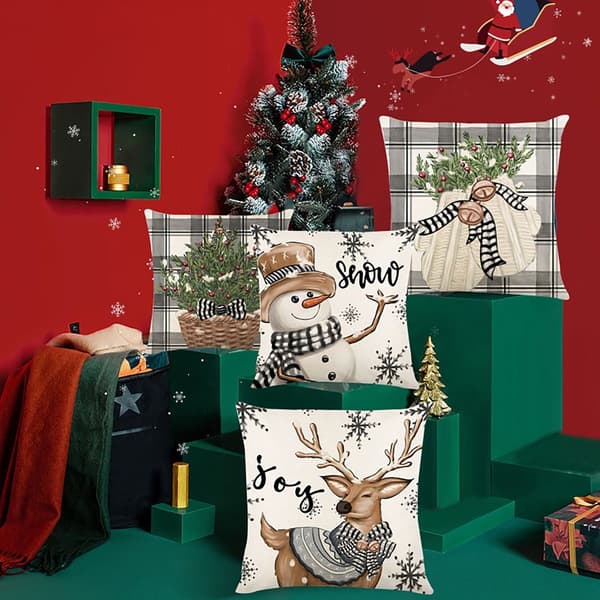 Julkuddfodral Cover DD D