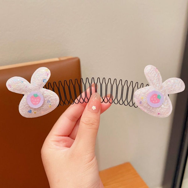 3 kpl Invisible Broken Hair Comb Flower -hiusklipsi 3 3 3
