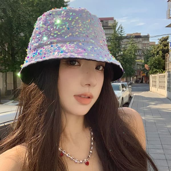 Bucket Hat Dam Hat ROSA pink
