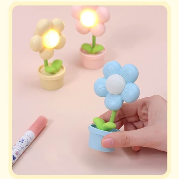 Natlys Bordlampe GUL Yellow