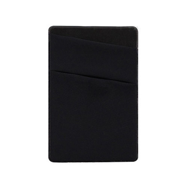 Business Credit Pocket Phone Bakre Korthållare SVART Black