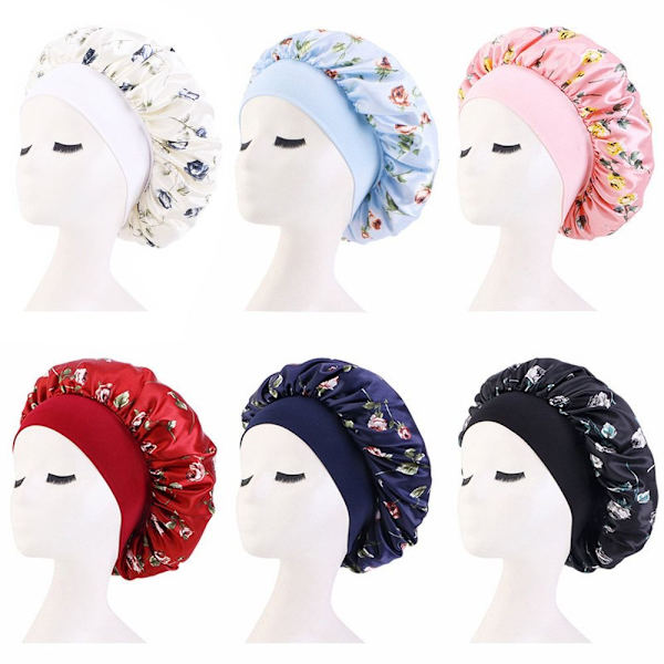 Satin Bonnet Dame Hatte 2 2 2