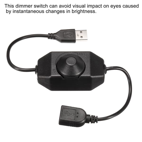 LED Rotationsdimmer LED-remsdimmer Växelknapp Dimmer