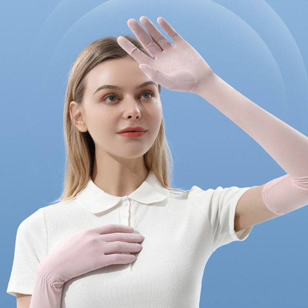 Ice Sleeve Armskydd Ice Arm Sleeves BLÅ Blue
