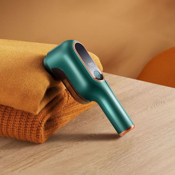 Elektrisk fnugfjerner Stoftrimmer GRØN green