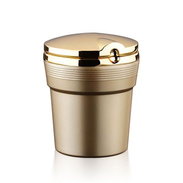 Bilaskebeger Med LED-lys GULL Gold