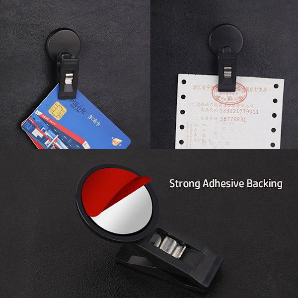 1 par bil interiör Fönster Clip Suction Mount Clip Fönster fäste