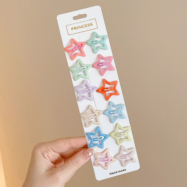 Star Hair Clips Star BB -hiusklipsit 4 4 4