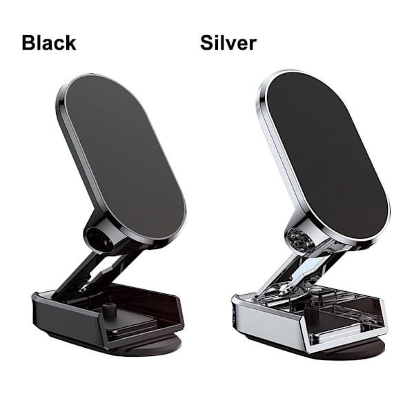 Magneettinen Auton Puhelinteline Autoteline MUSTA black