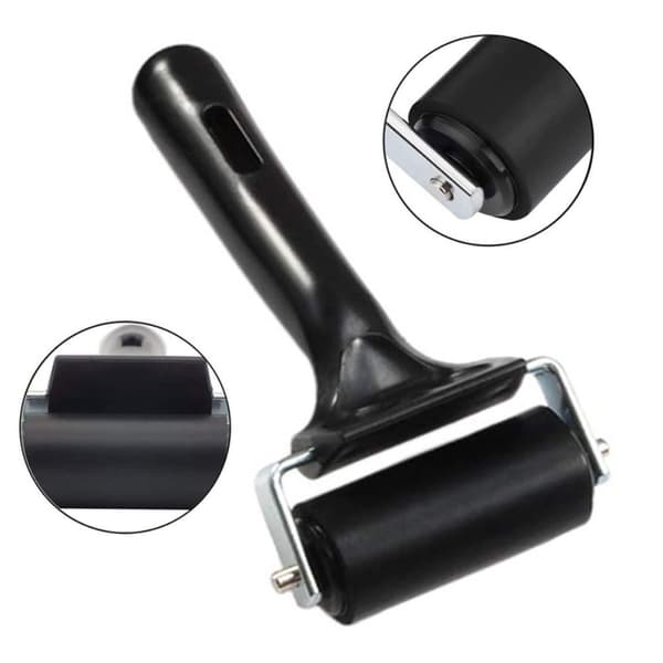 Kumitelalla mustemaalaus Printmaking Roller 10cm 10cm