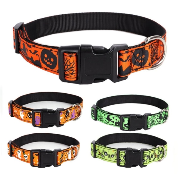 Halloween halsbånd med hundehalsbånd SSTYLE 4 STIL 4 SStyle 4