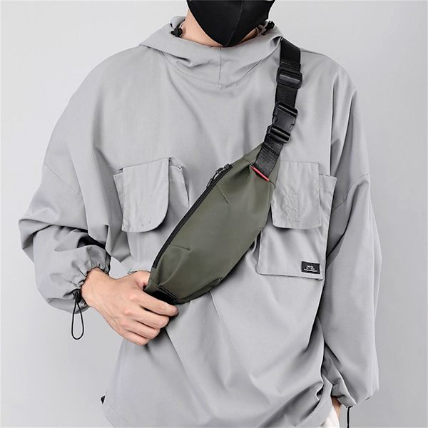 Midjeväska Chest Pack GRÅ grey