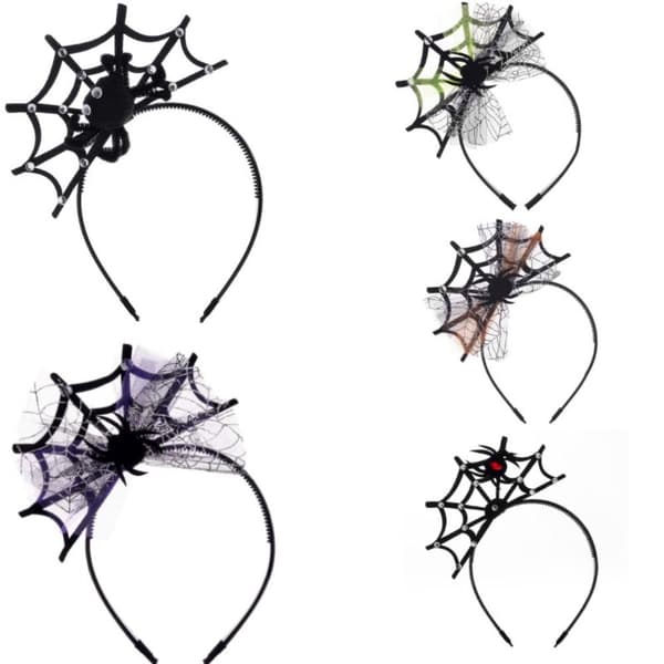 Halloween Web Shape Pandebånd Halloween Pandebånd 2 2 2