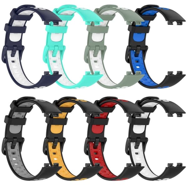 Silikoni watch rannekoru MUSTA&HARMAA black&grey