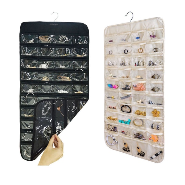 Smycken Förpackning Halsband Display Hängande SVART Black