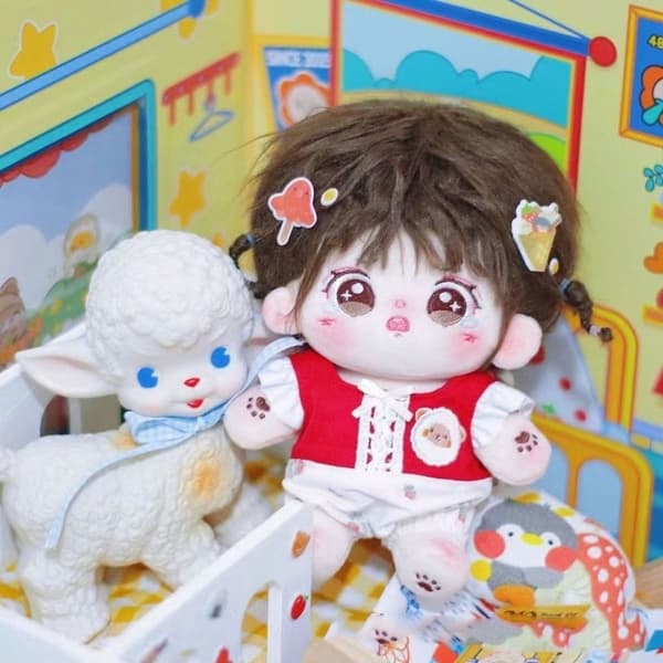 Doll Clothes T-paita Rompers RED Red