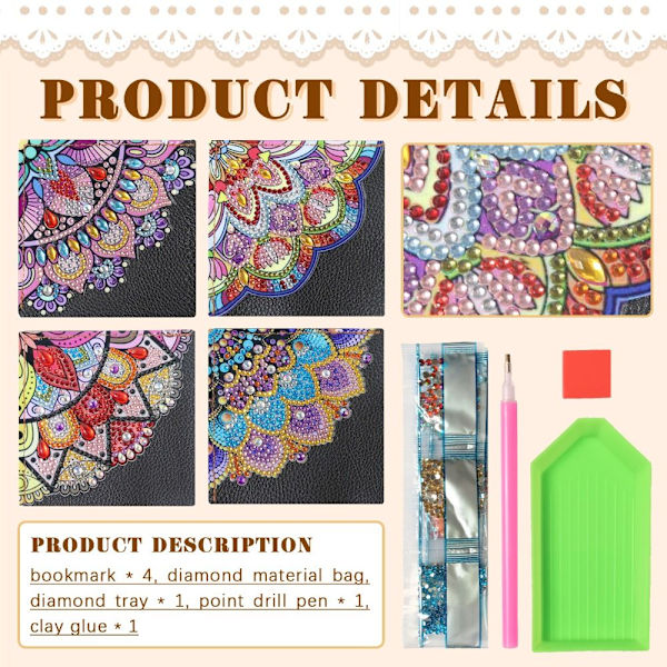 4PCS/ Set Bookmark Book Mark 02 02 02