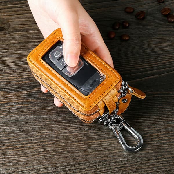 Auton avaimen lompakon case KAHVI coffee