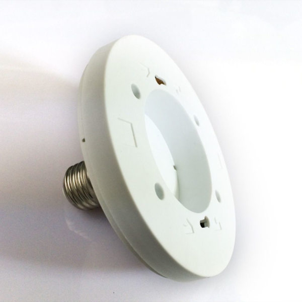 E27 till GX53 Ljusbas LED-lamphållare Lampbasadapter