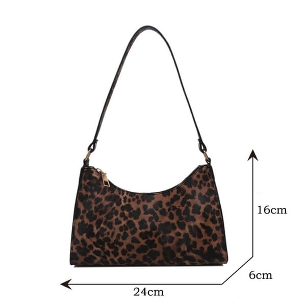 Print Axelväska Handväska LEOPARD PRINT LEOPARD PRINT Leopard print