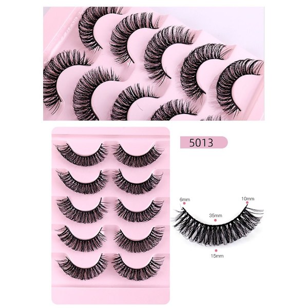 Lösögonfransar Russian Strip Lashes 5017 5017 5017