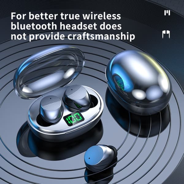 Langattomat Bluetooth-kuulokkeet TWS MUSTA black