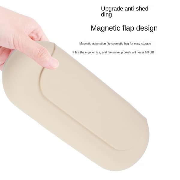 Makeup Bag Pose Kosmetisk Organizer RØD red