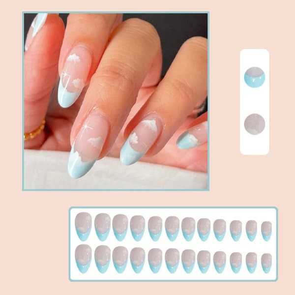 False Nails Long Almond 2 2 2