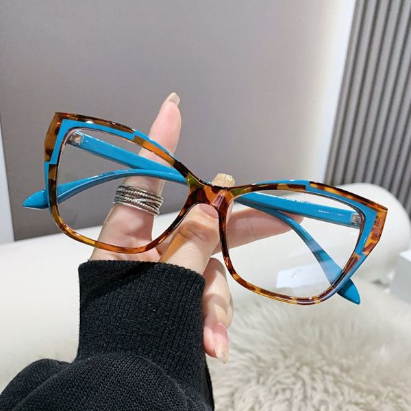 Anti-Blue Light Glasses Square Glasögon BLÅ Blue