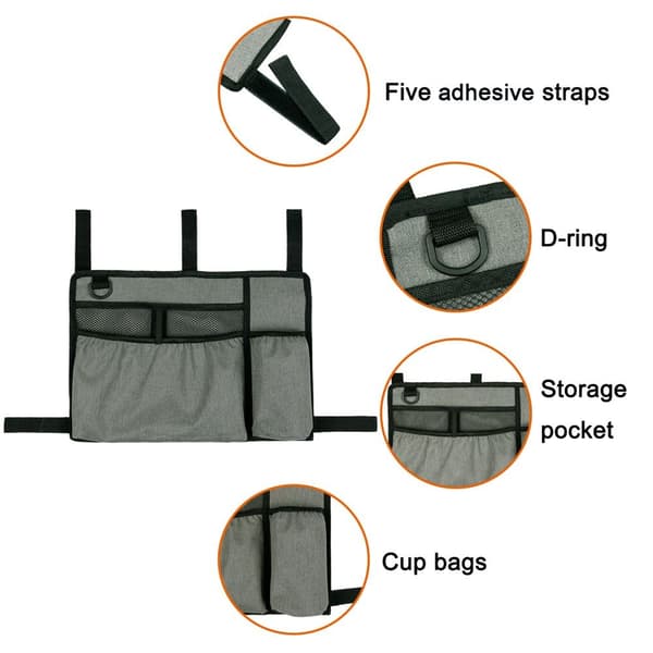 Walker Bag Walker Basket GRÅ grey