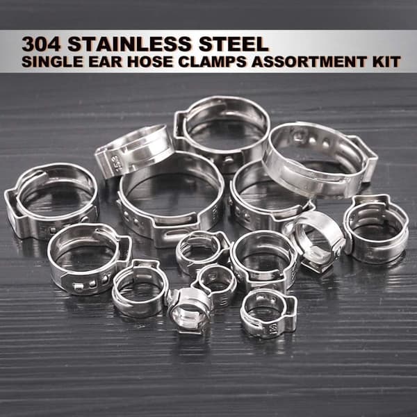 80st Slangklämmor Clips Pex Pinch Clamp Sortimentssats