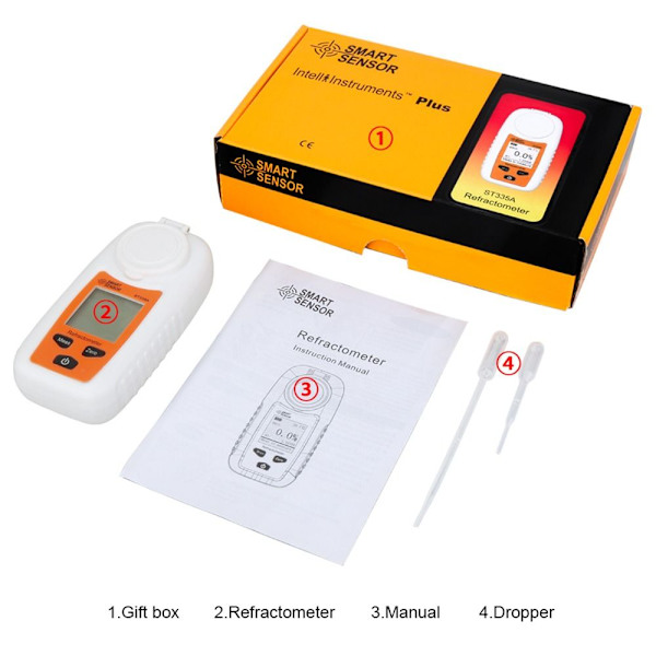 Digital Brix Meter Sukkerindhold måleinstrument Suger