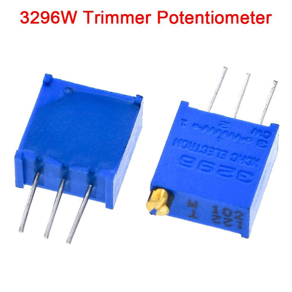 50 kpl Trimmerin potentiometri 3296W 50kpl 1K 50kpl 1K 50pcs 1K