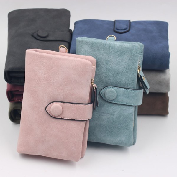 Trefoldet pung Kort pung ARMY GREEN army green