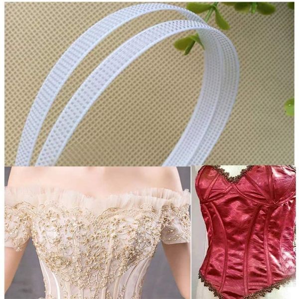 1 Rulle 50 Yards Polyester Udbening Syning Udbening Hvid Udbening