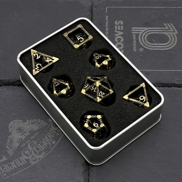 7kpl DND Metal Set Pelinoppaa 02 02 02