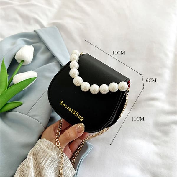 Axelväskor Mini Crossbody Väska VIT white