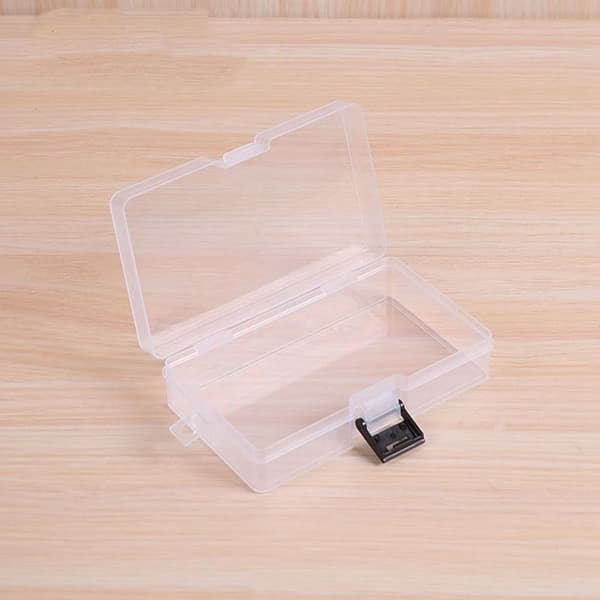 Förvaringslåda Smycken Pärlor Container SVART Black