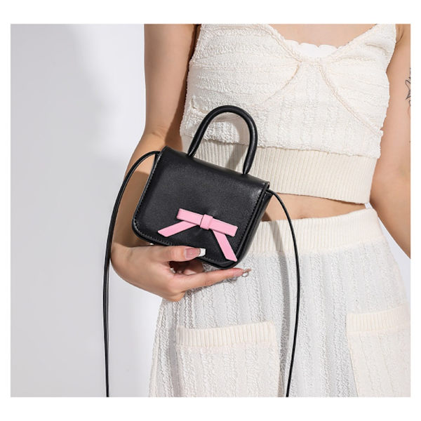 Mini Square Bag Skuldertasker SORT Black