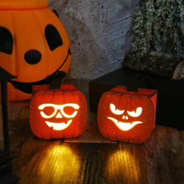 Pumpkin Lantern Portable Night Light C C C