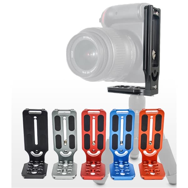 Kamera L-kiinnike L-levy SILVER SILVER silver
