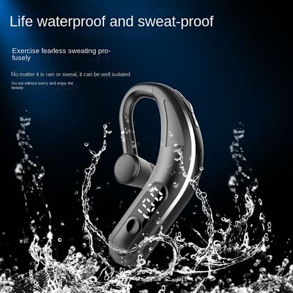 Bluetooth Ørestykke Business Headset BLÅ Blue