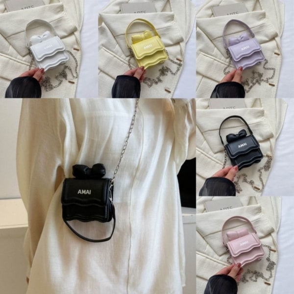 Skulderveske Firkantet veske ROSA Pink