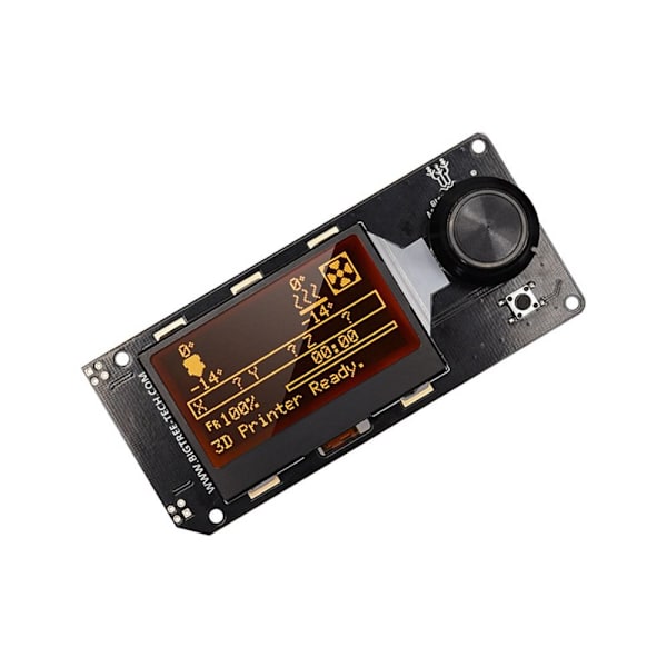 Mini 12864 LCD Graphic Smart Display -ohjainkortti sovittimella