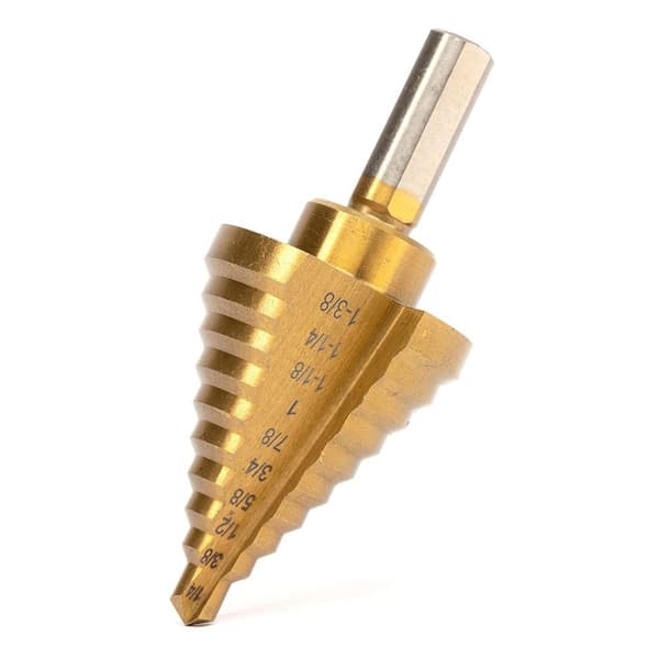 Step Drill Bit Stige Drill Hull Åpner
