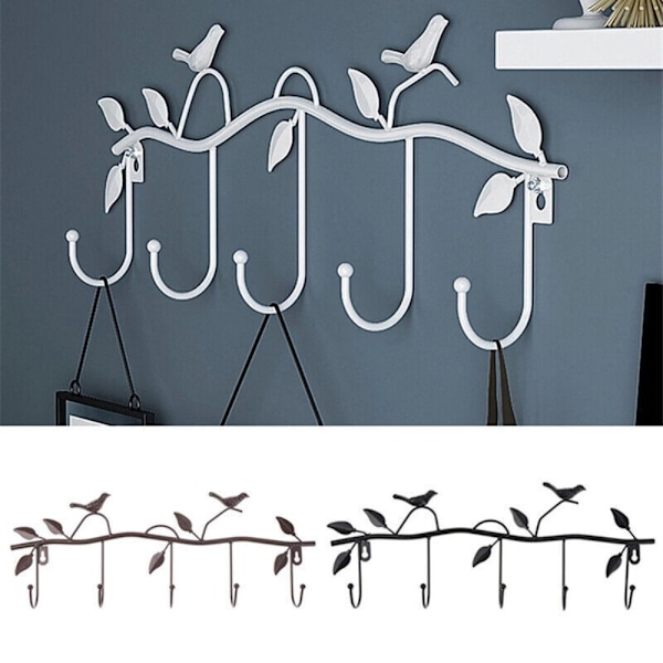 Leaf Bird Hook Avainkoukku PRONSSI Bronze